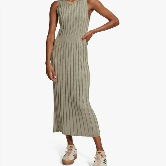 Varley | Dresses | New W Tags Varley Sage Green Florian Knit Dress |  Poshmark